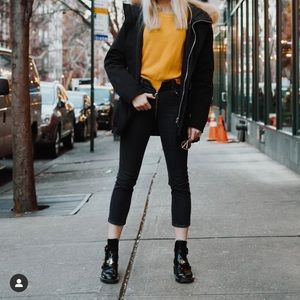 Revice Denim Tokyo black zip around jeans 29